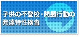子供の不登校・問題行動の発達特性検査
